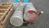 (2) ALUMINUM FUEL TANKS