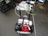 HONDA GC190 PRESSURE WASHER, 3100 PSI, 2.5 GPM, PULL START W/ HOSE AND WAND * DOES NOT STAY RUNNING