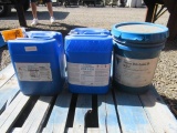 (2) 5 GALLON BUCKET OF ISOPROPANOL SOLUTION & 5 GALLON BUCKET OF CHEVRON MOLY GREASE