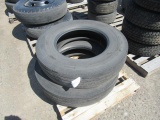 (2) HANKOOK AH24 11R24.5 TIRES