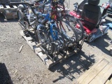 PALLET OF ASSORTED BIKES AND (4) BIKE RACKS