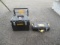 DEWALT DS450 MOBILE STORAGE TOOL BOX, DEWALT DS130 TOOL BOX W/ ARRANGEABLE STORAGE BOXES * MISSING