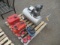 (2) ELECTRIC AIR COMPRESSORS, (2) GAS TANKS, (2) EQUALIZER SUCTION CUPS, CROSSBOW