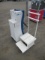 CRYO CATH PLASTIC BOTTLE CART & 2-STEP PLATFORM