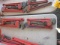 (2) 18'' & (2) 12'' RIDGID PIPE WRENCHES