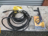 DEWALT PRESSURE WASHER SPRAY GUN W 50' PRESSURE WASHER EXTENSION HOSE