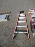 WERNER 6' FIBERGLASS STEP LADDER