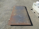 8' X 4' 1/4'' SHEET OF STEEL