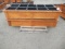 (2) 3' X 6' X 1' PLANTER BOXES WITH (10) 1' X1' PLASTIC PLANT BOXES