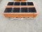 (2) 18'' X 5' X 1' PLANTER BOXES WITH (4) 1' X 1' PLASTIC PLANT BOXES