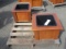 (2) 18'' X 18'' X 1' PLANTER BOX WITH (1) 1' X 1' PLASTIC PLANTER BOX