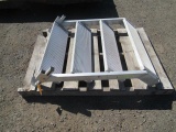 4 STEP ALUMINUM STAIRS 36'' WIDE STEP