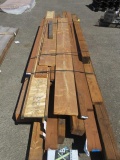 LOT OF ASSORTED LUMBER & BEAMS