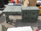 MILITARY FOLDABLE PLASTIC FIELD DESK