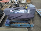 PALLET OF ASSORTED CAMPING GEAR - TENTS, COTS & CHAIRS