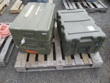 (2) MILITARY STYLE BOXES