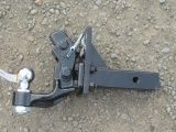 8 TON STIFF NECK PINTLE HITCH W/ 2'' BALL (UNUSED)