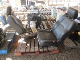 (2) DODGE PICKUP SEATS (ONE IS MISSING PARTS)