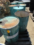 (8) 50 GALLON METAL DRUMS