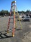 WERNER 8' A-FRAME FIBERGLASS LADDER