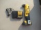 DEWALT RIGHT ANGLE DRILL DCD740 W/BATTERY & CHARGER