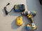 DEWALT HAMMER DRILL W/(2) BATTERIES & CHARGER