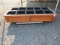 (2) 1' X 6' X 18''' PLANTER BOXES W/ (5) 1' X 1' PLASTIC PLANT BOXES