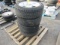 (4) PONTIAC WHEELS W/(4) 205/55R16 TIRES