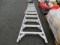 WERNER 10' ALUMINUM STEP LADDER