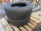 (2) GOODYEAR WRANGLER 255/65R17 TIRES