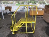 BALLYMORE ROLLING 3 STEP PLATFORM W/RAILING