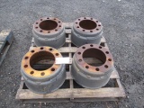 (4) 10 LUG BRAKE DRUMS