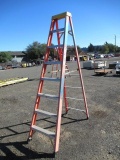 SUNSET 8' A-FRAME FIBERGLASS LADDER