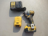 DEWALT IMPACT DCF887 W/(2) BATTERIES & CHARGER