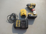 DEWALT IMPACT DCF887 W/(2) BATTERIES & CHARGER