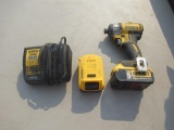 DEWALT IMPACT DCF887 W/(2) BATTERIES & CHARGER