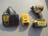 DEWALT IMPACT DCF887 W/(2) BATTERIES & CHARGER