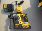 DEWALT ROTO-HAMMER DCH273 W/(2) BATTERIES & CHARGER