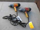 (2) DEWALT CORED 1/2'' IMPACT DW292