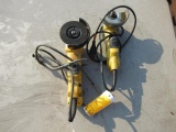 (2) DEWALT ANGLE GRINDER