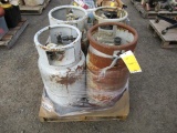 (4) PROPANE TANKS