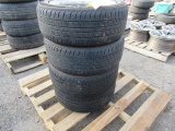 (4) WHEELS & TIRES 195/50R15 TIRES