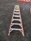 WERNER 8' FIBERGLASS LADDER