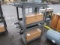 (2) PLASTIC CARTS W/ KNAACK TOOL BOXES