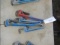 (4) ASSORTED SIZE RIDGID PIPE WRENCHES