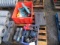 ASSORTED DEWALT DRILLS & CHARGERS *NO BATTERIES W/ ASSORTED PARTIAL SOCKET SETS & MISC