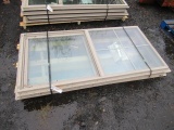 (2) VINYL WINDOWS