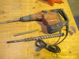 HILTI TE76P 120V HAMMER DRILL W/ ASSORTED BITS