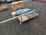 STEEL MATERIAL CART W/ CONDUIT