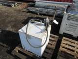 FUEL STORAGE TANK W/ MANUAL PUMP